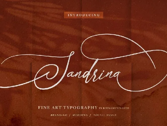 Sandrina Script font