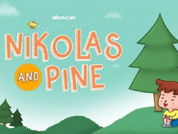 Nikolas & Pine font