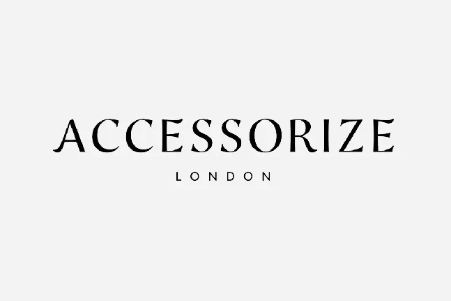 Accessorize Logo font