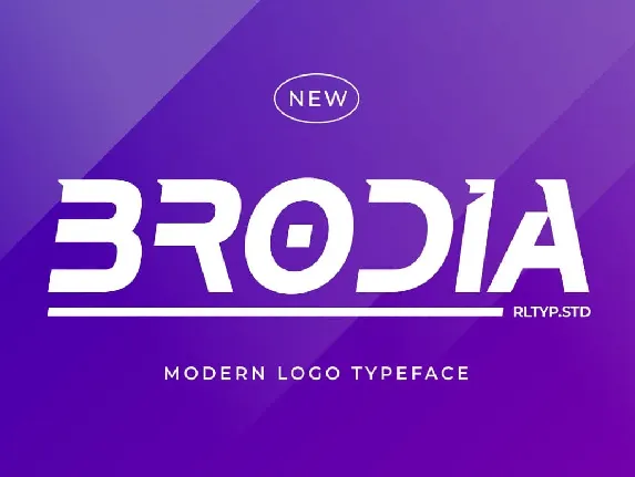 Brodia font