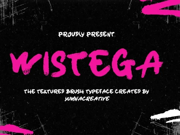 Wistega font