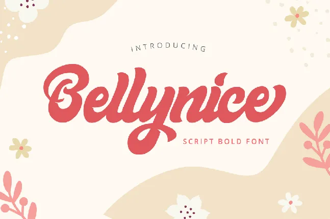 Bellynice font