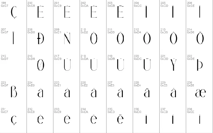 Qe Laurenty font