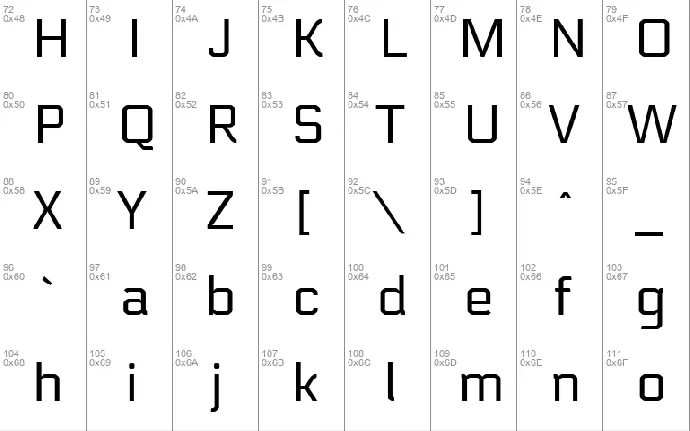 Electrolize font