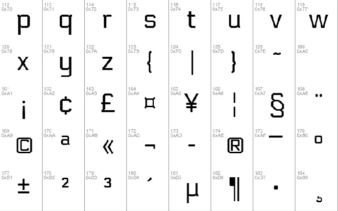 Electrolize font