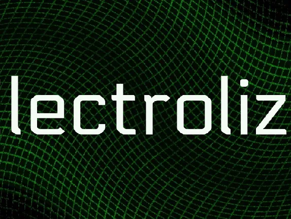 Electrolize font