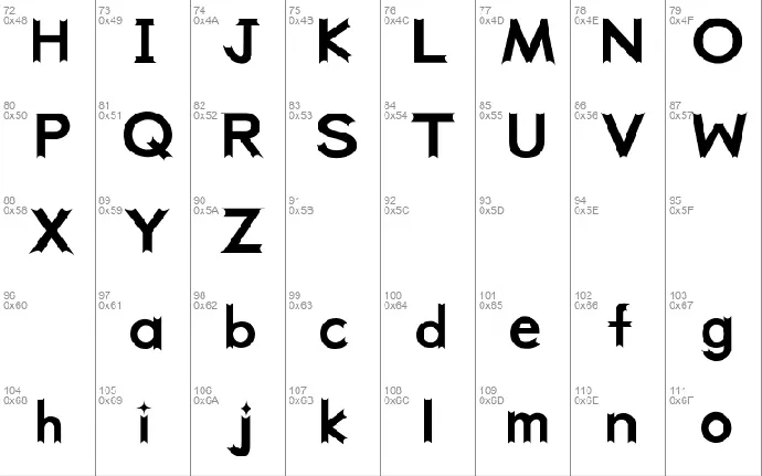 week (sRB) font