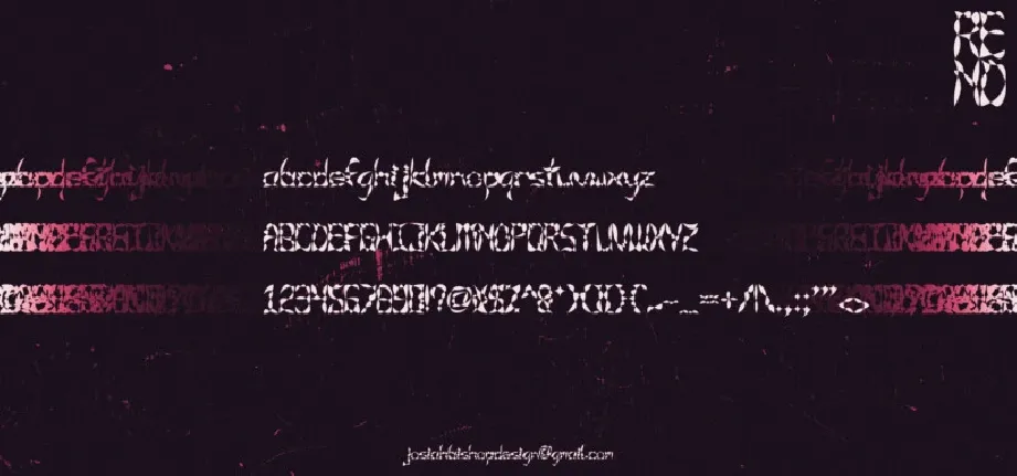 Rend. Display font