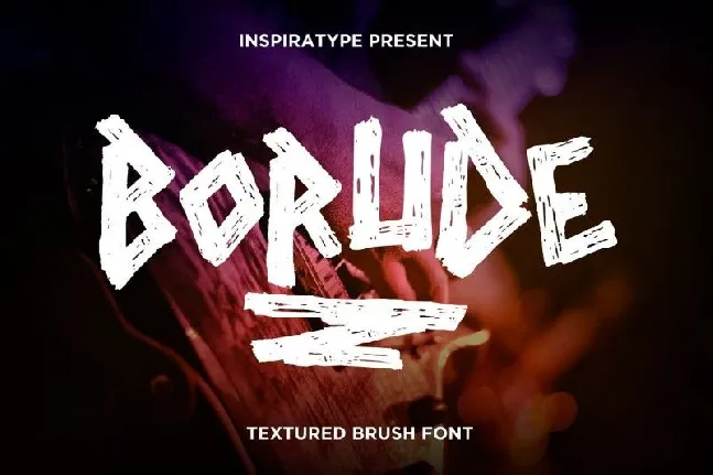 Borude font