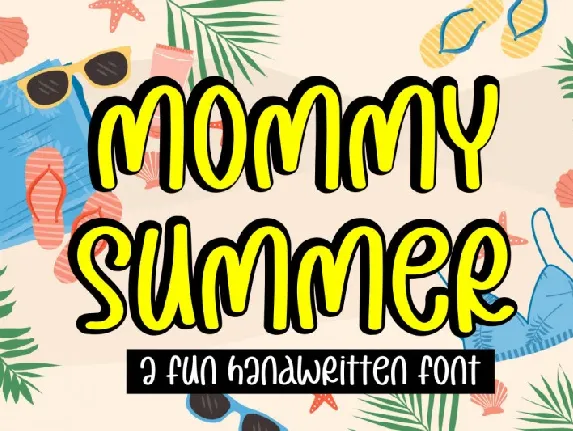 Mommy Summer font