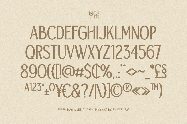 TBJ Orcherum Mini font