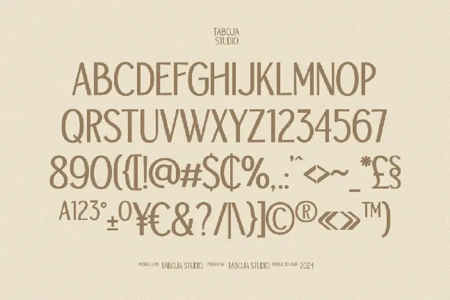 TBJ Orcherum Mini font