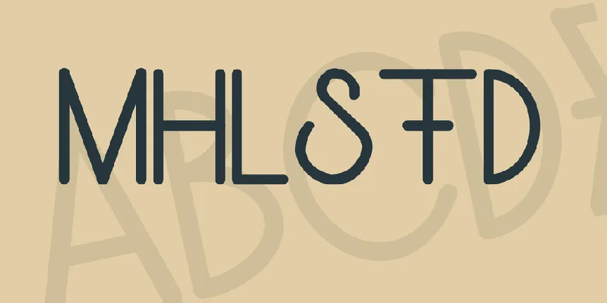 mhlstd font