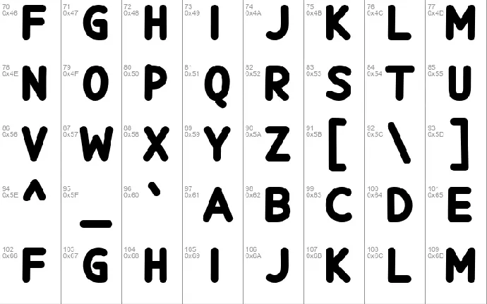 Baylersome font