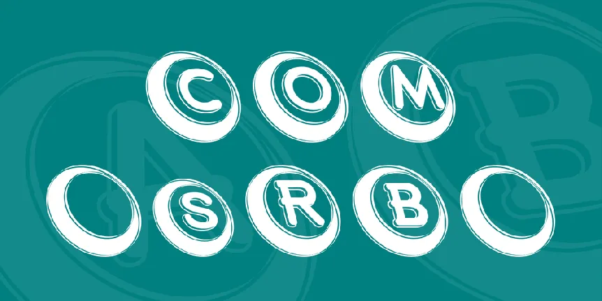 COM (sRB) font