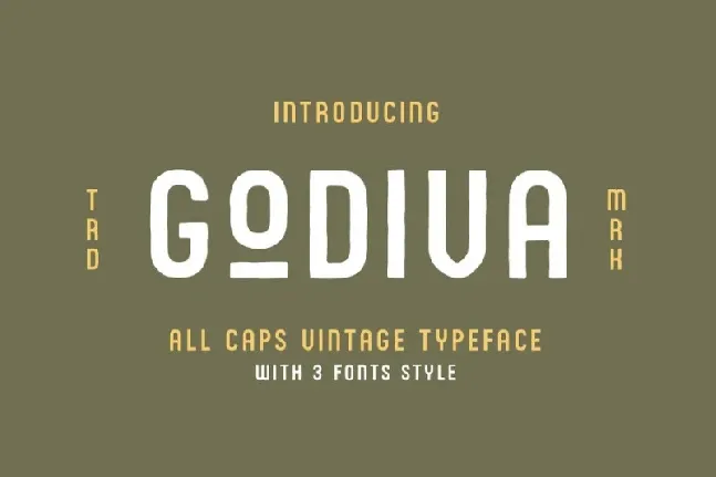 Godiva font