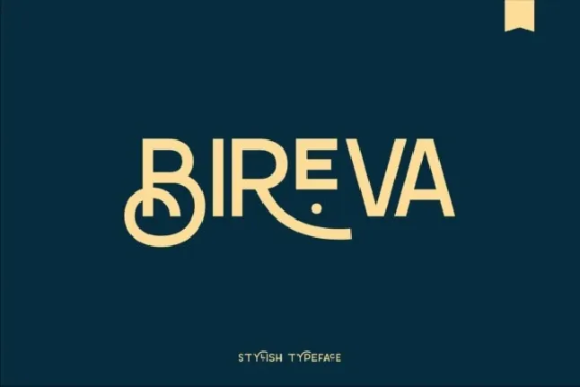 Bireva font