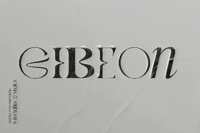 GIBEon Family font