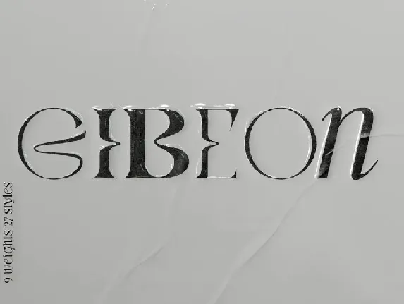 GIBEon Family font