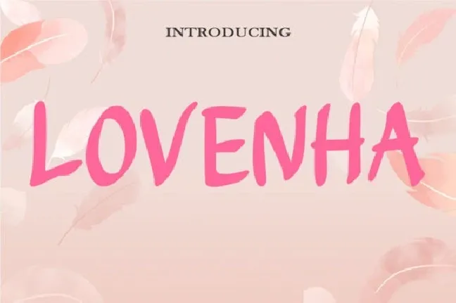 Lovenha font