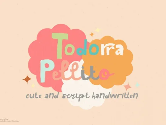 Todorra Pellito font