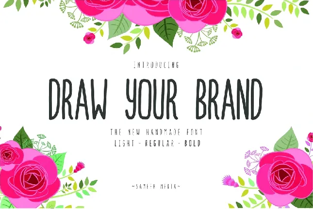 Draw Your Brand Free font