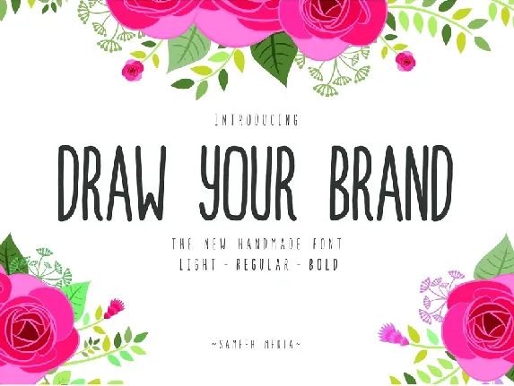 Draw Your Brand Free font