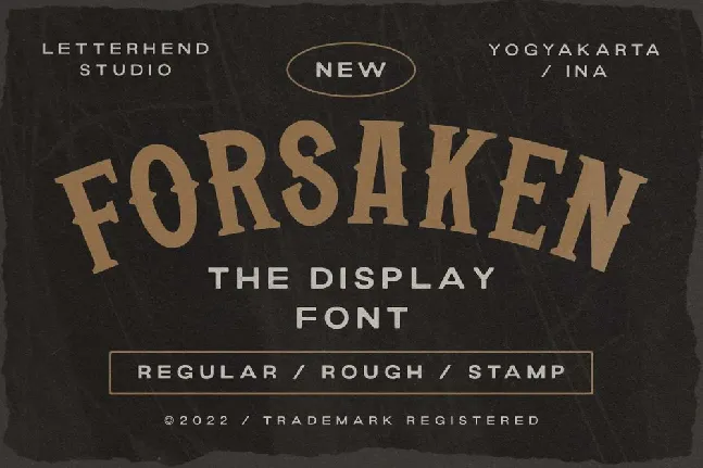 Forsaken font