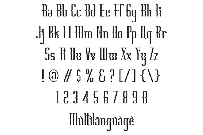 Foxspeed Demo font