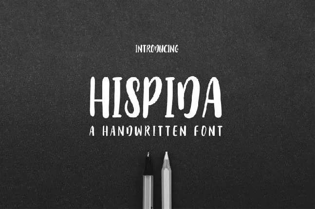 Hispida Script font