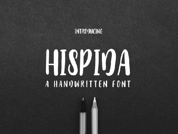 Hispida Script font