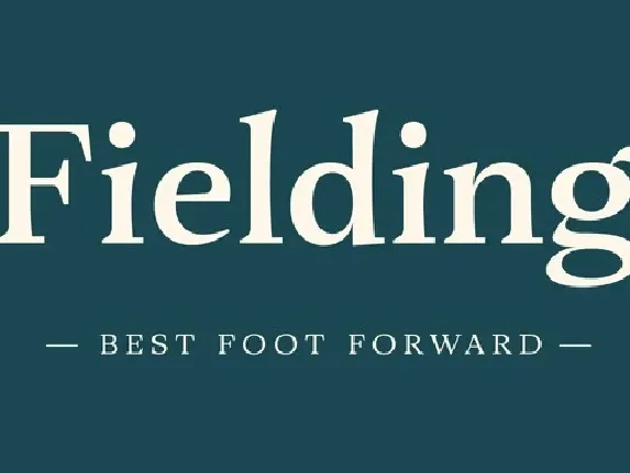 Fielding Family font