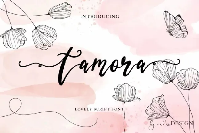 Tamora font