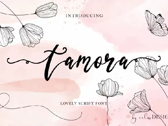 Tamora font