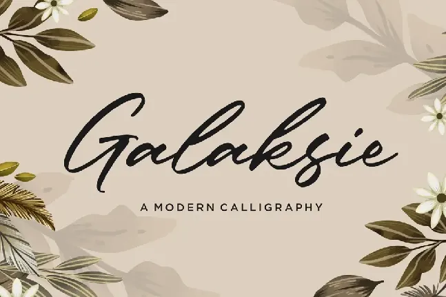 Galaksie font