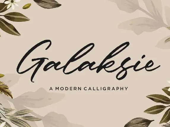 Galaksie font