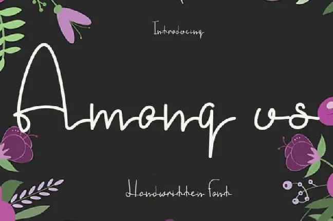 Among Us font