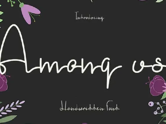 Among Us font