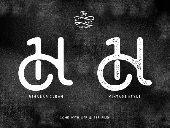 The Artland Typeface font