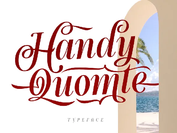 Handy Quomte font