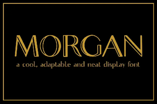 Morgan Free Personal font