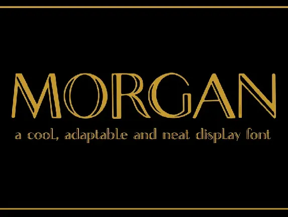 Morgan Free Personal font