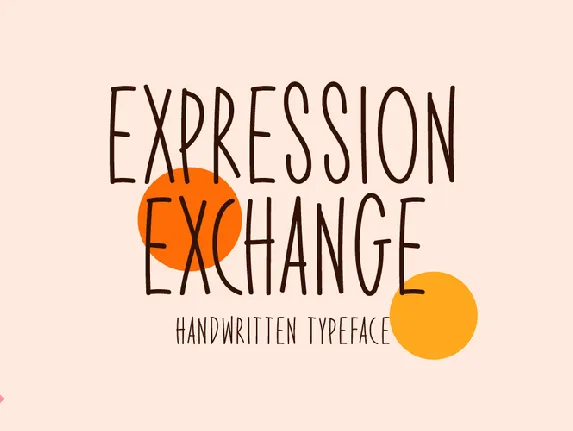 Expression Exchange font