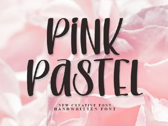 Pink Pastel font