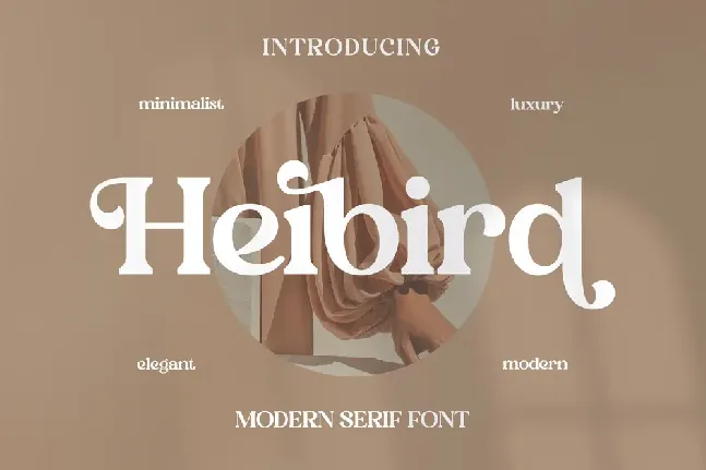 Heibird font