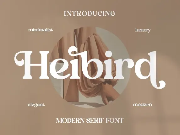 Heibird font