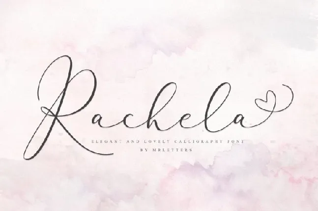 Rachela Script font