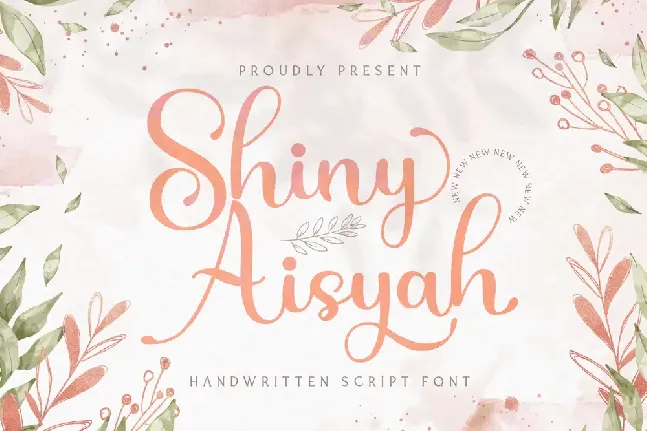 ShinyAisyah font