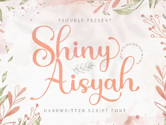 ShinyAisyah font