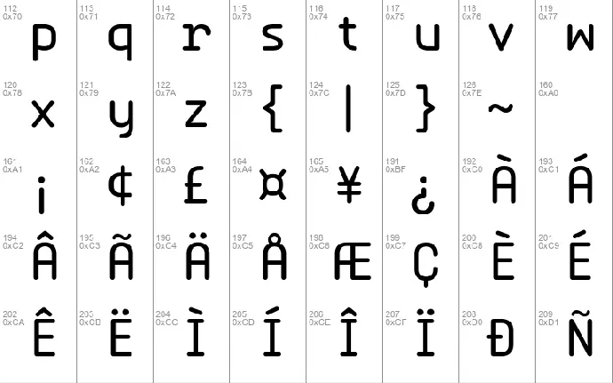 Typori font